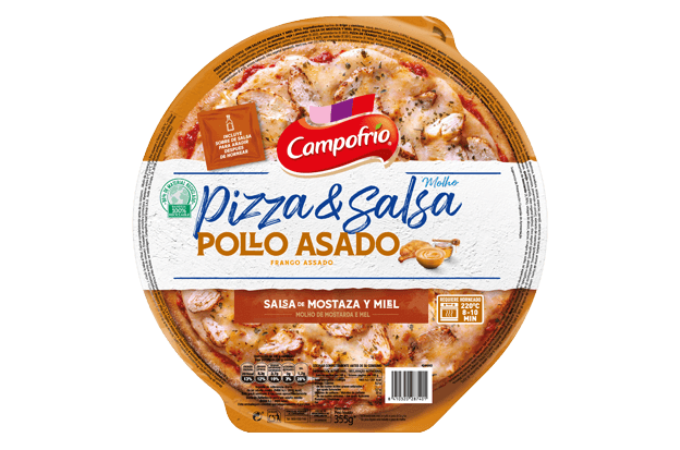 pizza pollo asado