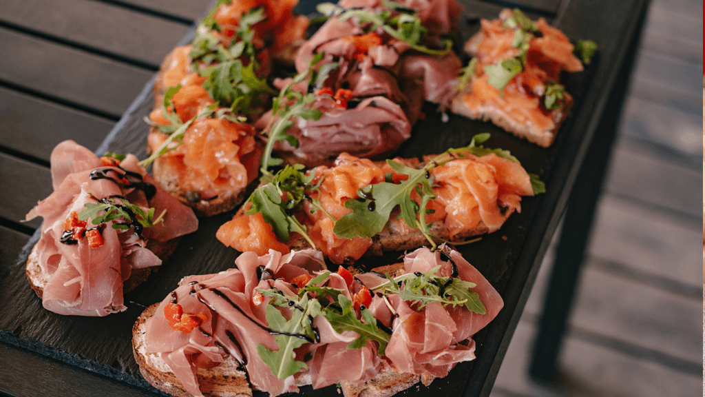 Canapés para fin de año